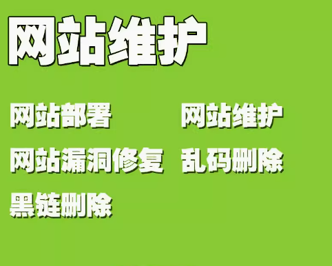 专业团队为您解锁网站维护难题