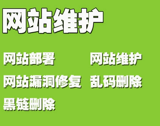 精心维护已建网站，持续绽放数字魅力